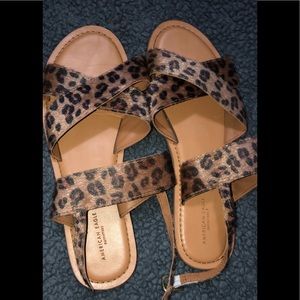 🐆 sandals. cutest eva!! New! Ae